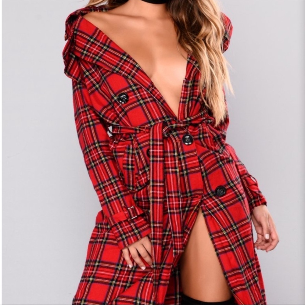 Plaid 36 point 5 jacket
